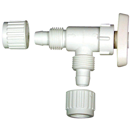 Plastic Angle Valve Flair-It 16883, 0.375" Size