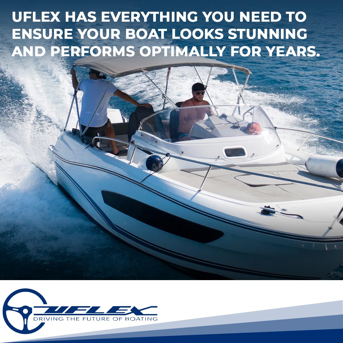 12' Uflex M66X12 Rotary Replacement Steering Cable