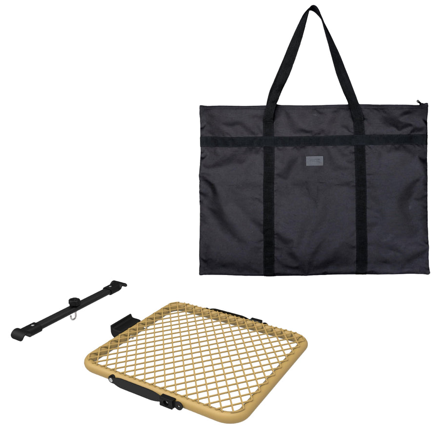 3D MAXpider Tire Step (6127A-SC) Table Extension Kit - Includes Extension Table, Trunk Connector, Carry Bag, for Additional Space, Extra Convenience, Camping - Sand (NO TIRE Step)