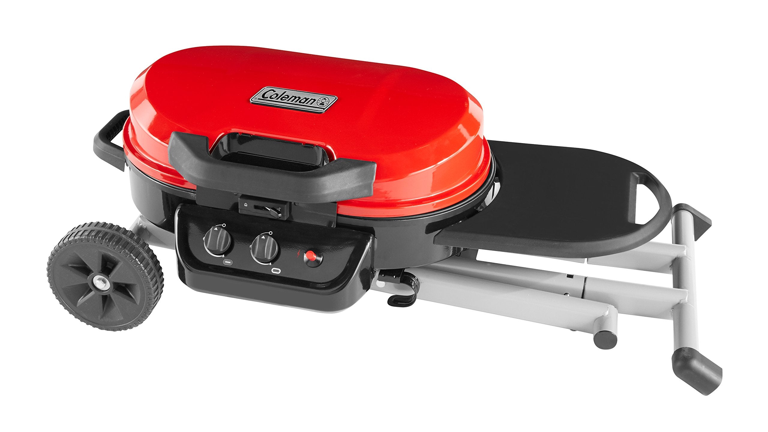 RoadTrip Coleman 225 Portable Propane Grill, 2-Burner Gas Grill with Matchless Ignition & Adjustable Temperature Control, 11,000 BTUs of Power for Grilling, Tailgating, Camping, BBQ, & More
