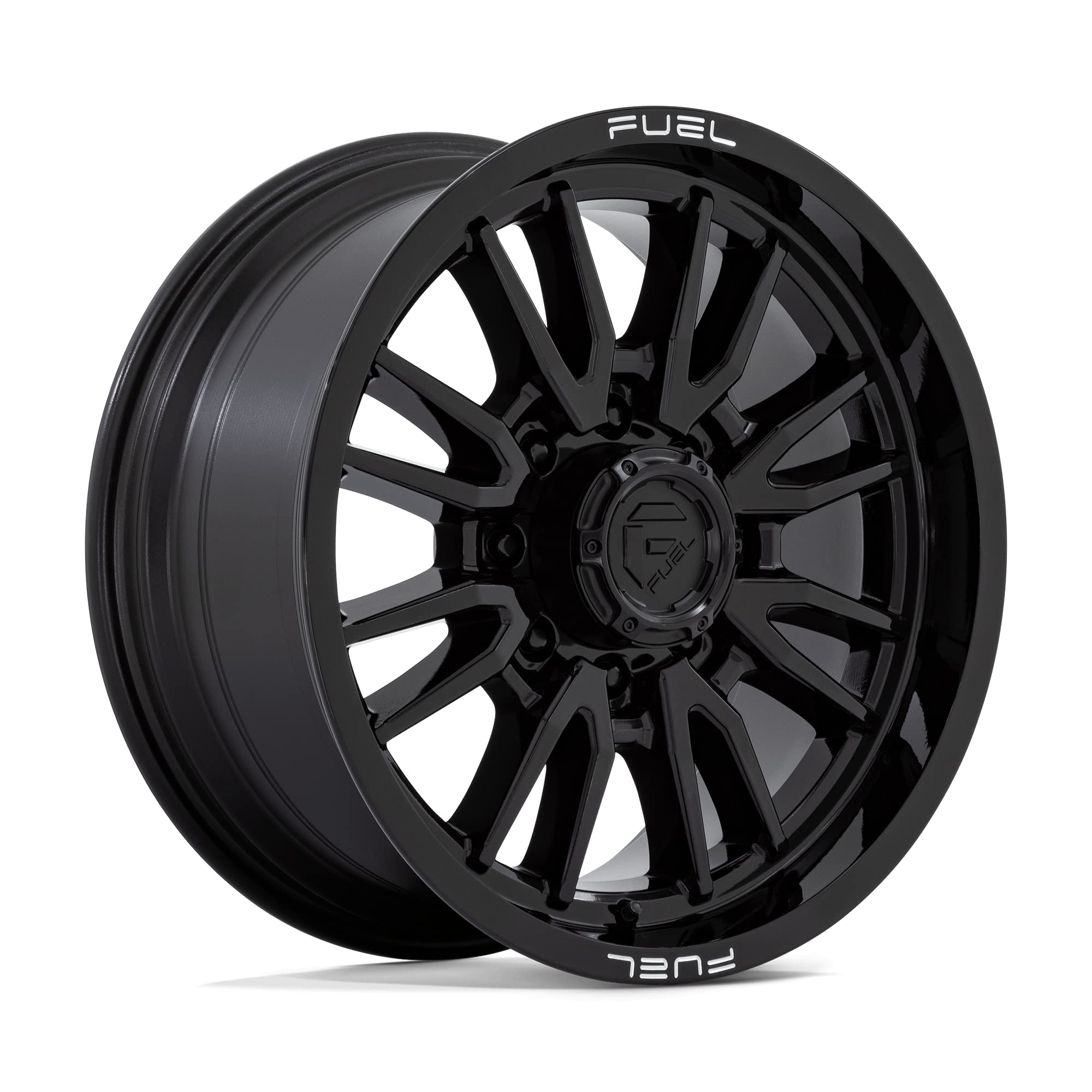 D760 CLASH FUEL OFF-ROAD 20X9, 8X170, 5.79, 20mm GLOSS BLACK - D76020901757