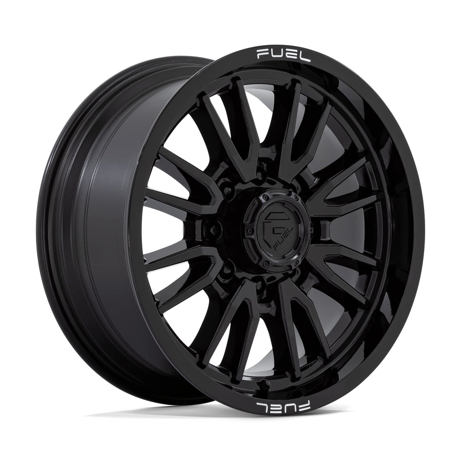 D760 CLASH FUEL OFF-ROAD 20X9, 8X170, 5.79, 20mm GLOSS BLACK - D76020901757