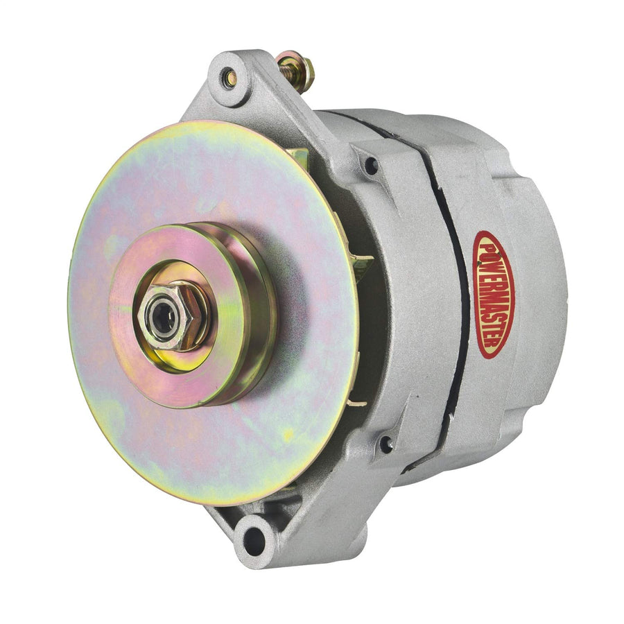 Alternator Powermaster 7294-347 Natural (12SI 100A 1V Pulley & Baffle 1 or 3 Wire)