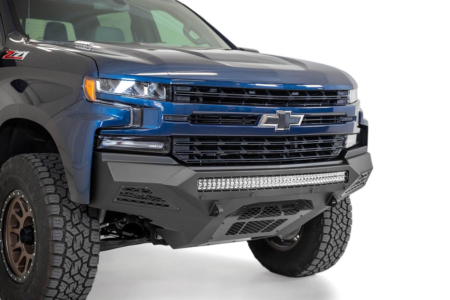 Chevrolet Silverado 1500 Addictive Desert Designs F441763030103 Front Replacement Bumper
