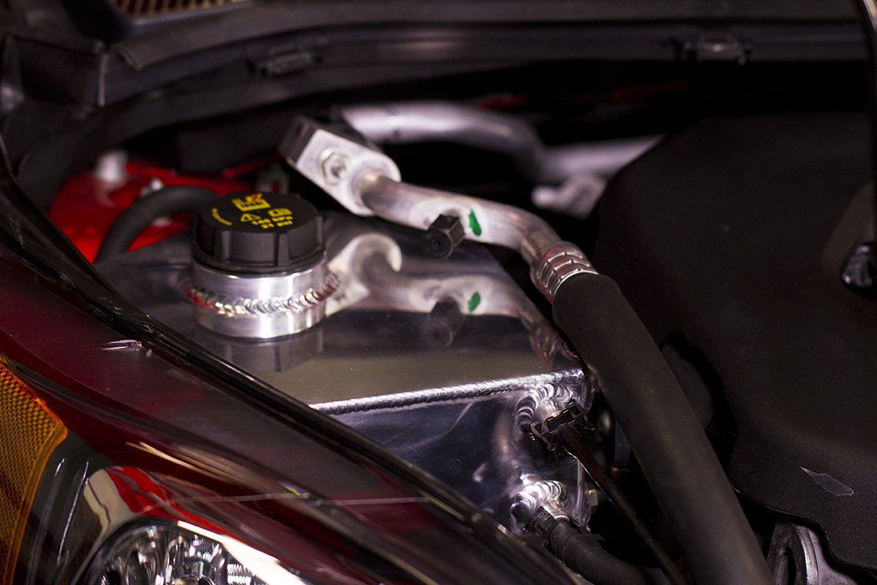 MMRT-FIST-14E Mishimoto Expansion Tank Fits Ford Fiesta ST 2014+ Polished