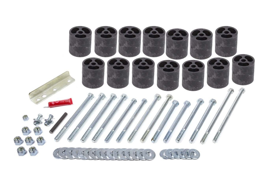 Ford F-150/F-250/F-350 Performance Accessories Gas 2WD and 4WD 3" Body Lift Kit, fits 1987 to 1991, PA763, Made in America