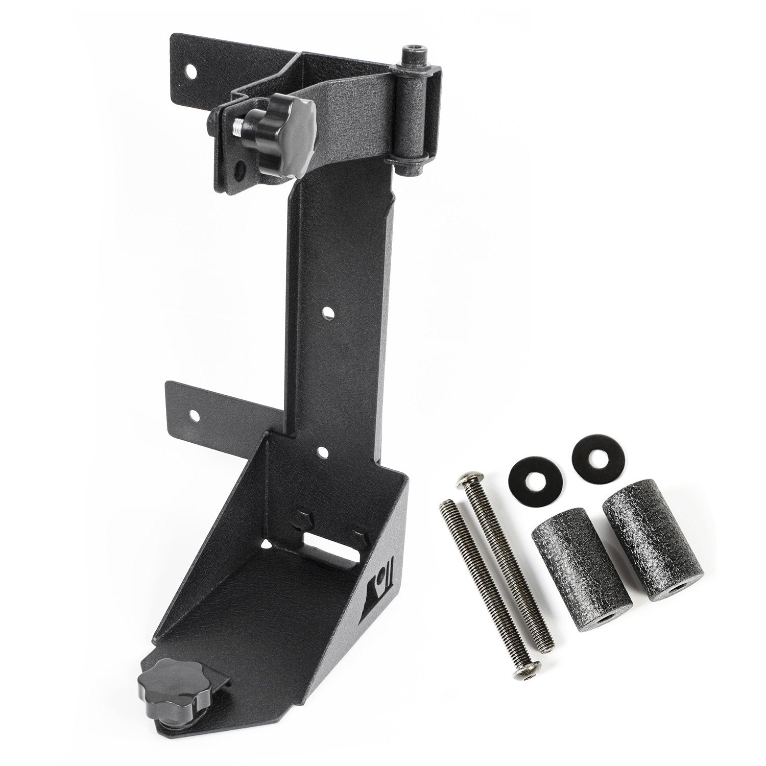Jack Mounting Bracket Kit | Rugged Ridge | 11586.08 | Fits 2007-2018 Jeep Wrangler JK/JKU
