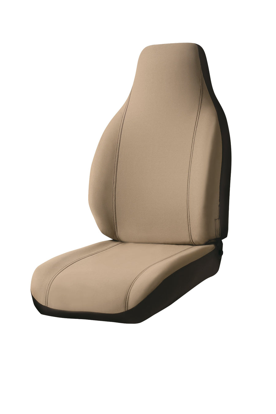SP89-54 Fia TAUPE SP80 Seat Protector Taupe Seat Cover (Front Bucket Seats/Poly-Cotton)