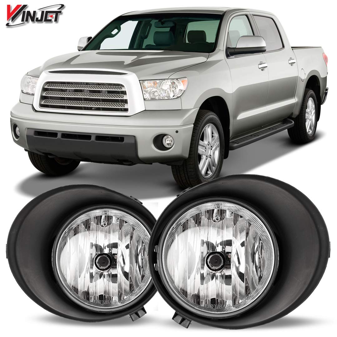OEM Series Winjet for [2007-2013 Toyota Tundra] Driving Fog Lights + Switch + Wiring Kit