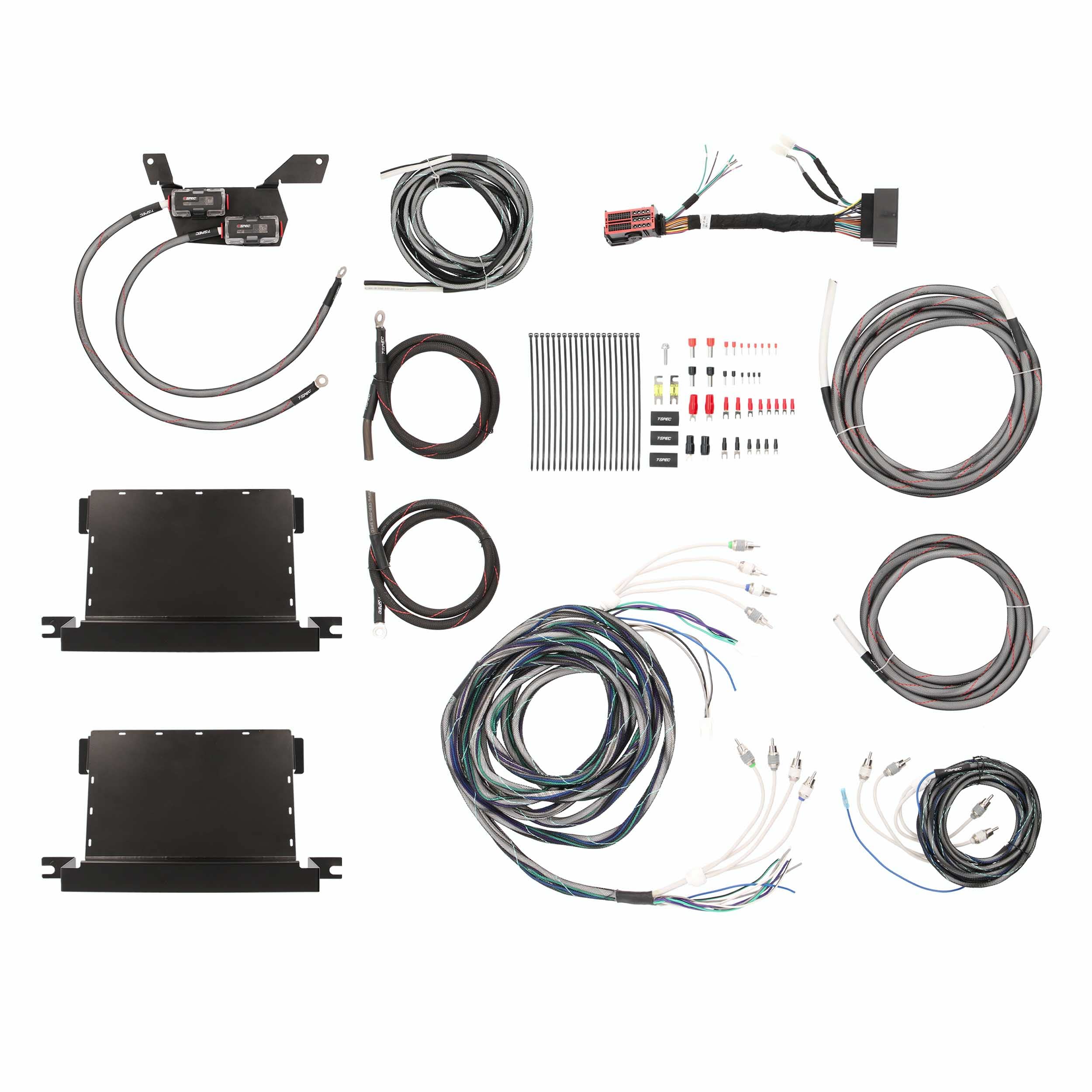JL/JT Amp installation kit, METRA SUB + 4 CH (JP-18AMP-2)