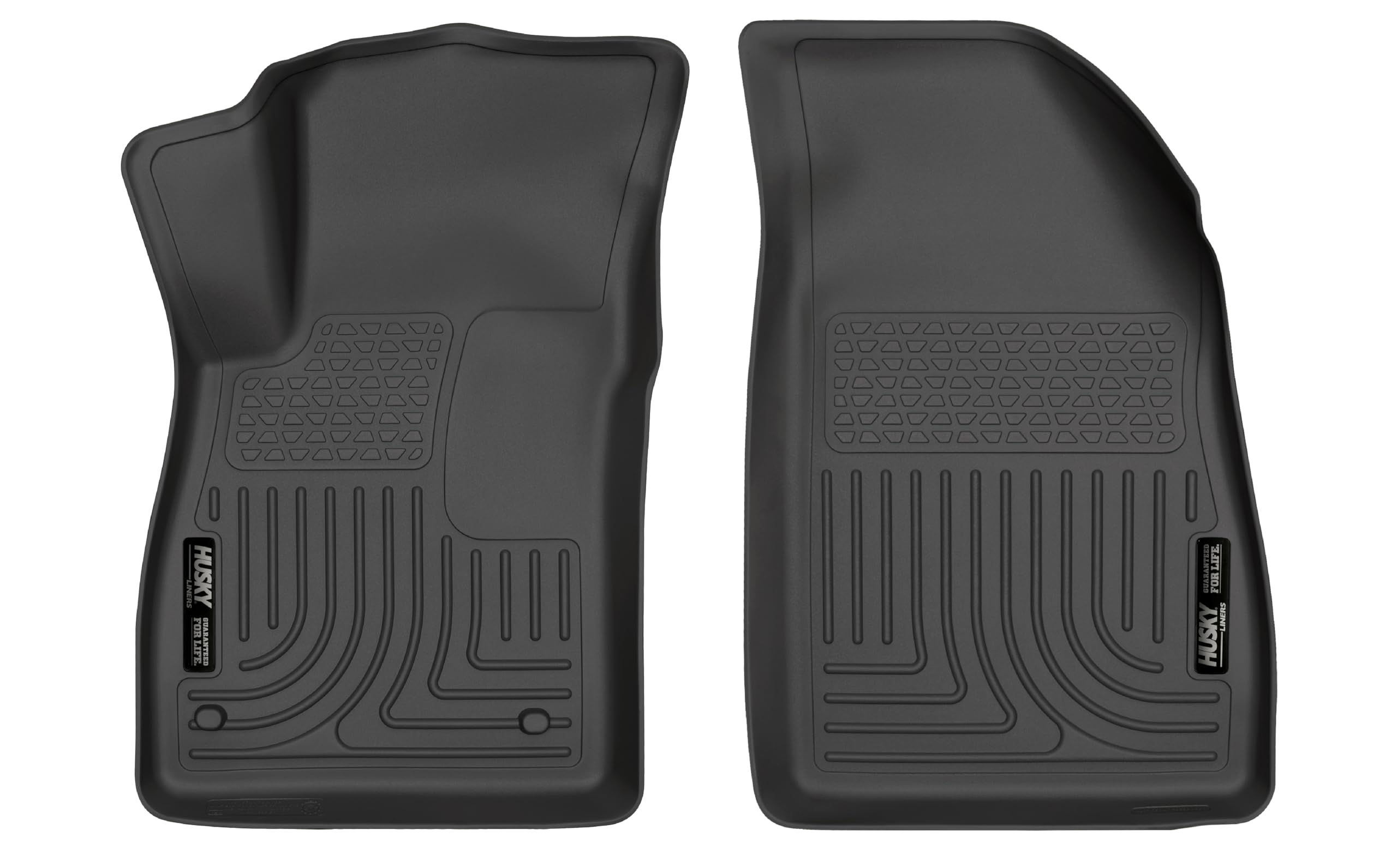 Weatherbeater Husky Liners Floor Mats | Fits 2013-2022 Buick Encore; 2015-2022 Chevrolet Trax | Front Row, 1-pc Black - 15511