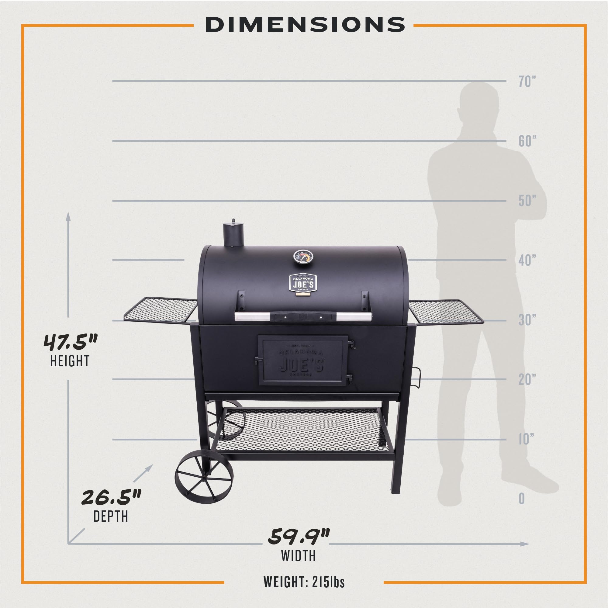 Judge Oklahoma Joe's® Charcoal Grill - 19302087