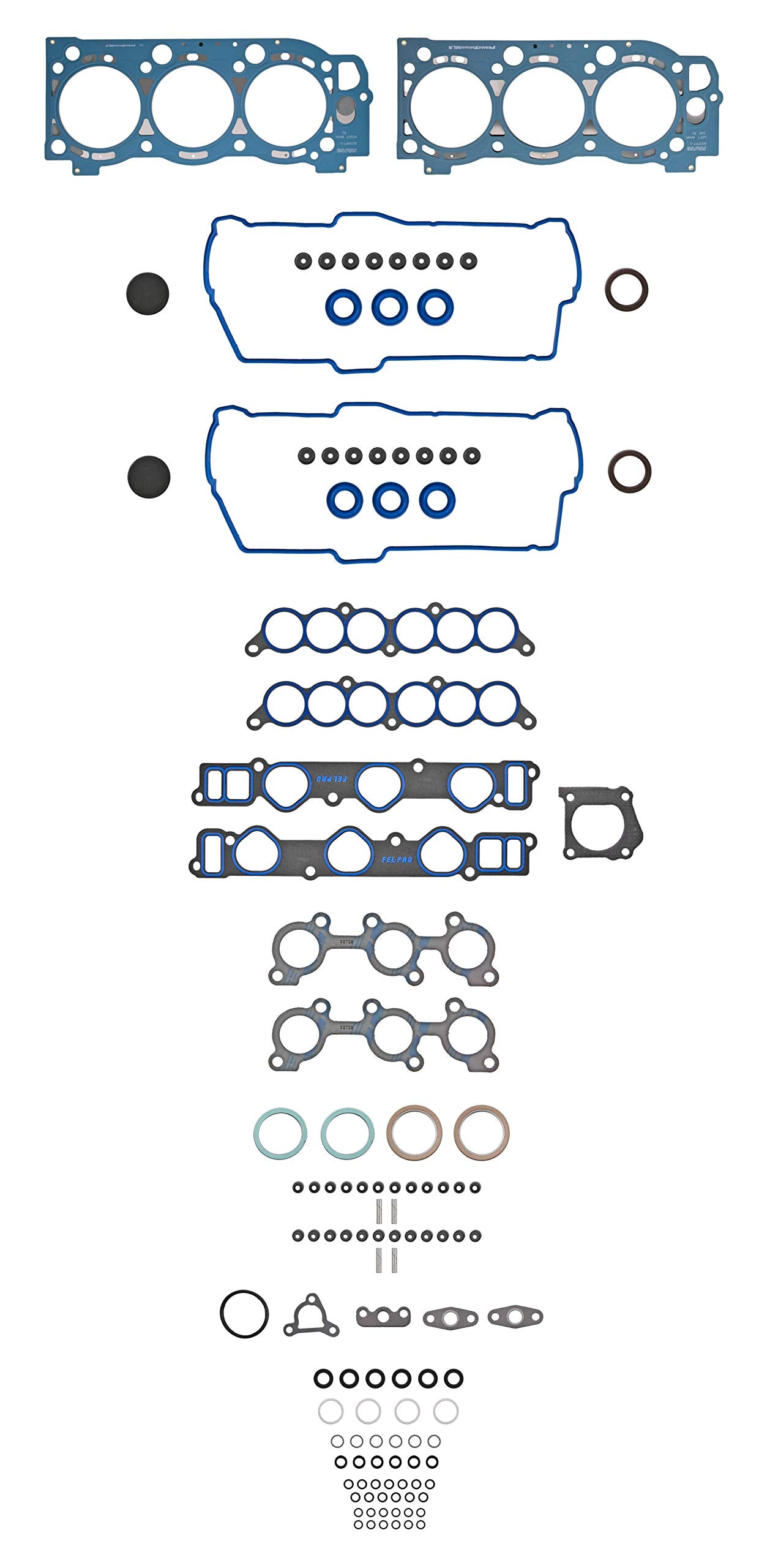 Engine Cylinder Head Gasket Set FEL-PRO HS 9227 PT-1 for Toyota Tacoma