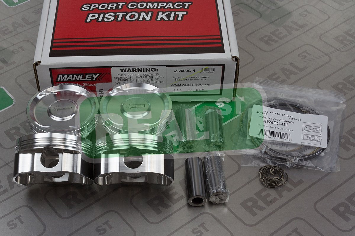 622000C-4 Manley Dish Piston with Rings
