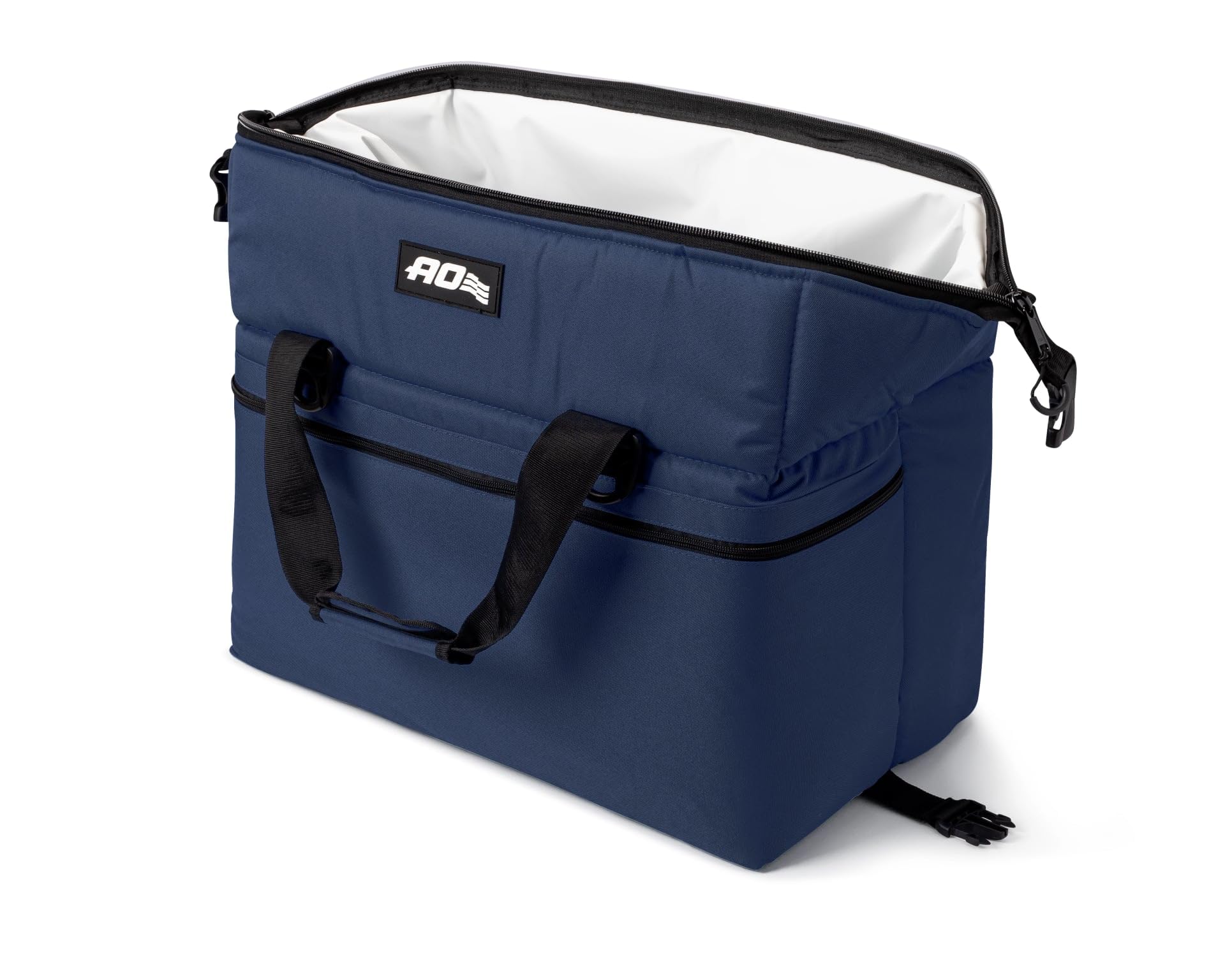 AO Coolers Soft-Sided Original Cooler Bag, Leak-Proof, Insulated, Lightweight, Navy Blue, 48-Can