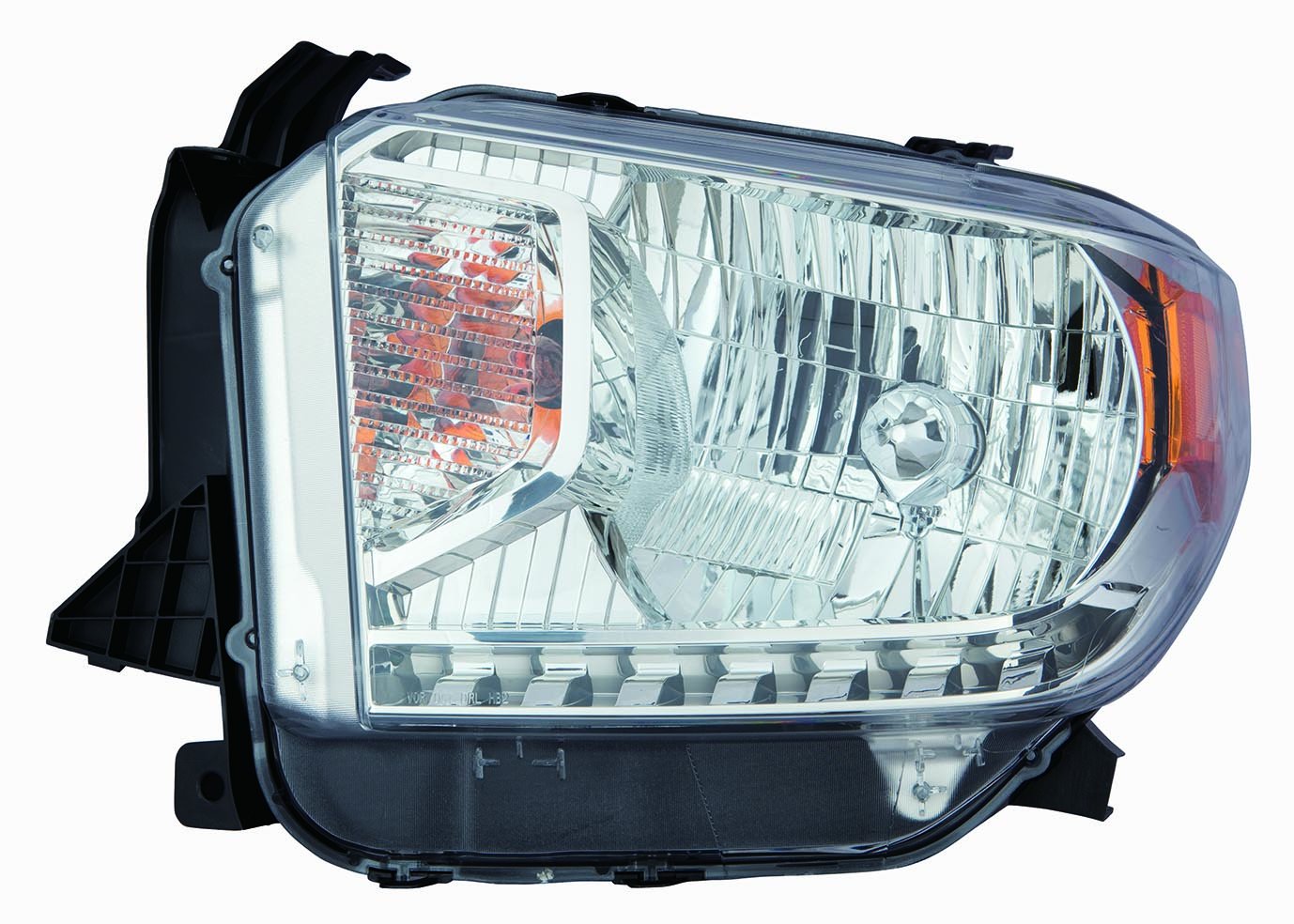 Headlight With Adjuster Level For 2014-2017 Toyota Tundra (Sr, Sr5, Limited) Driver Side Assembly Halogen Capa TO2502219C