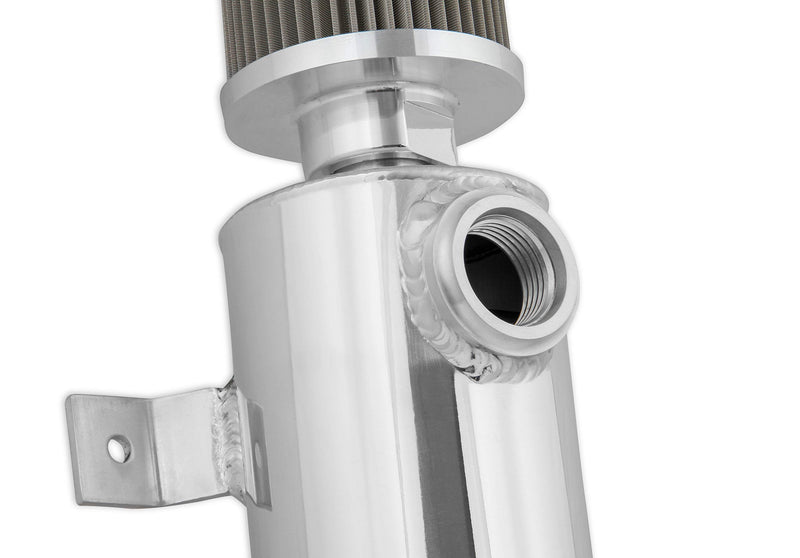 Catch Can W/An O-Ring Inlet & Filter-Clr EARL'S PERFORMANCE PLUMBING