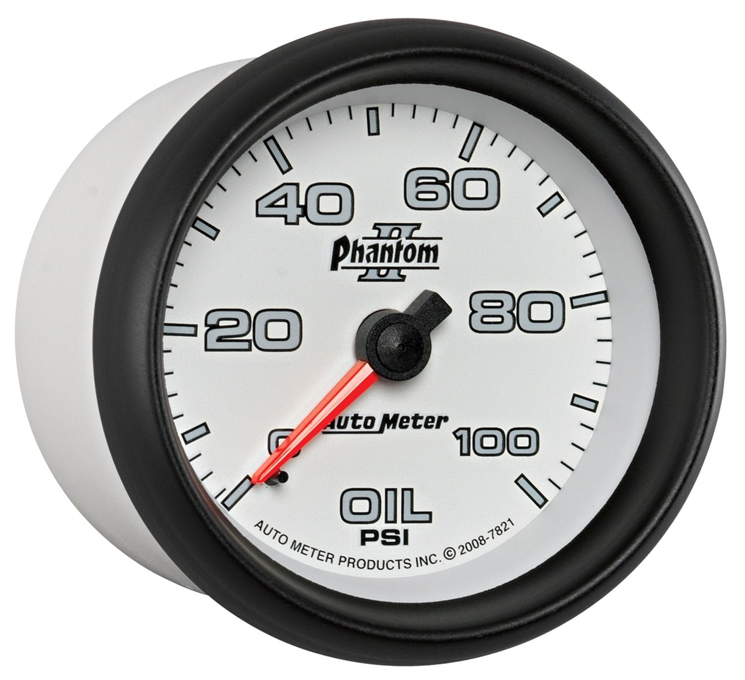 Auto Meter Phantom II 7821 Mechanical Oil Pressure Gauge