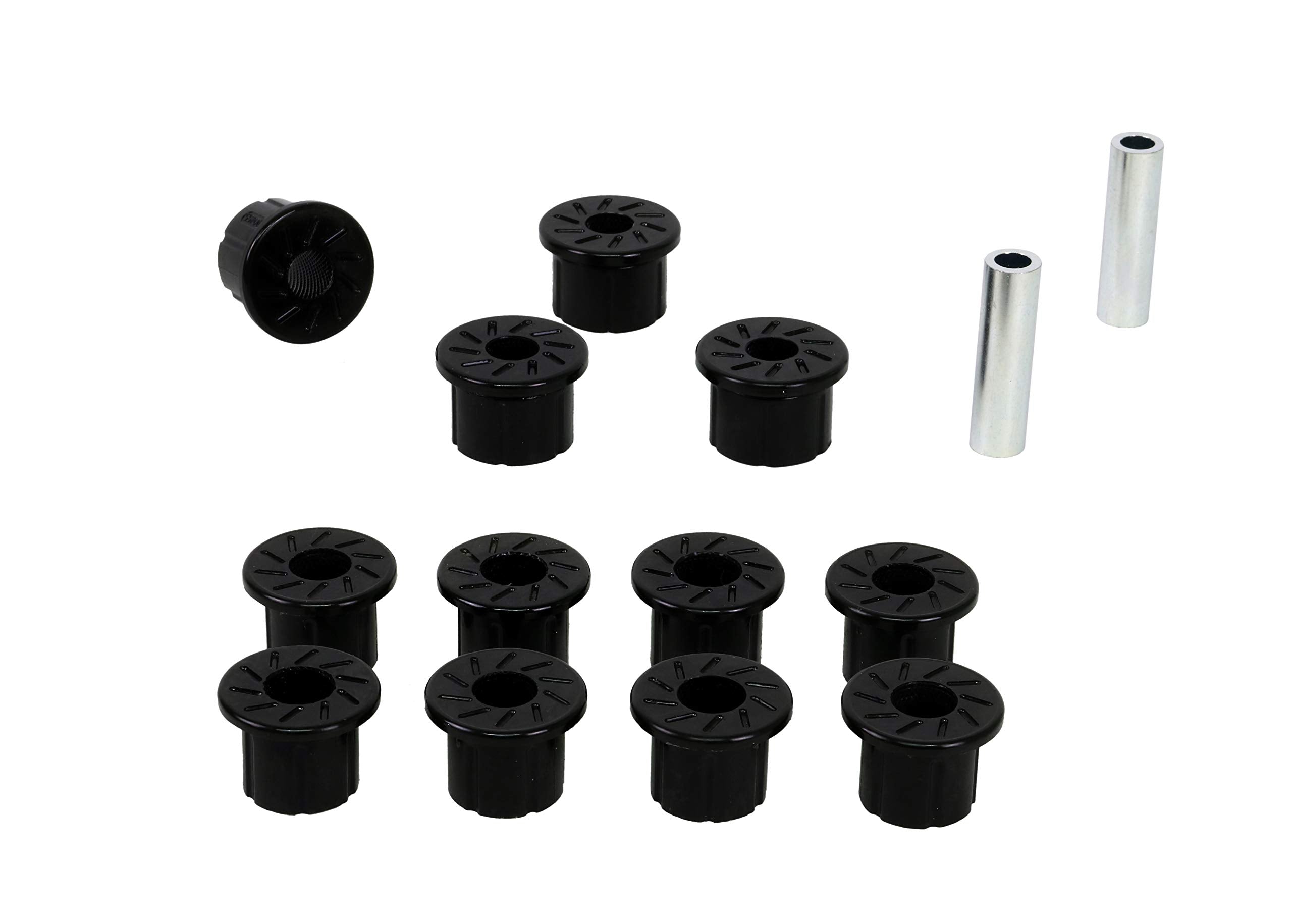 Nolathane Rear Leaf Spring and Shackle Bushing Kit REV161.0066 Compatible with Nissan 86-94 D21, Nissan 87-95 Pathfinder