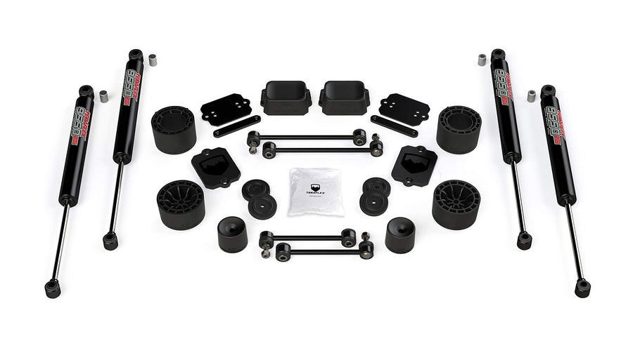 TeraFlex 2.5” Performance Spacer Lift Kit & 9550 VSS Twin-Tube JLU 4-Door Sport/Sahara