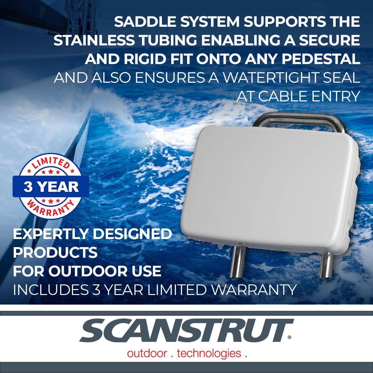 Scanstrut Helm Pod SPH-15-W for displays up to 15" ScanPod