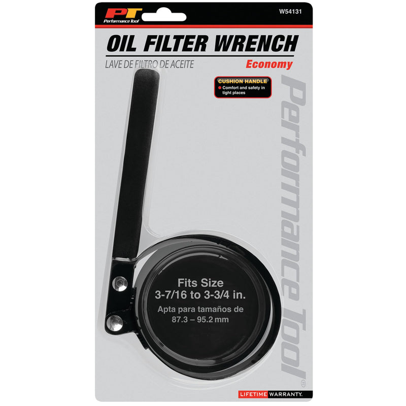 Large Performance Tool Economy Oil Filter Wrench - W54131