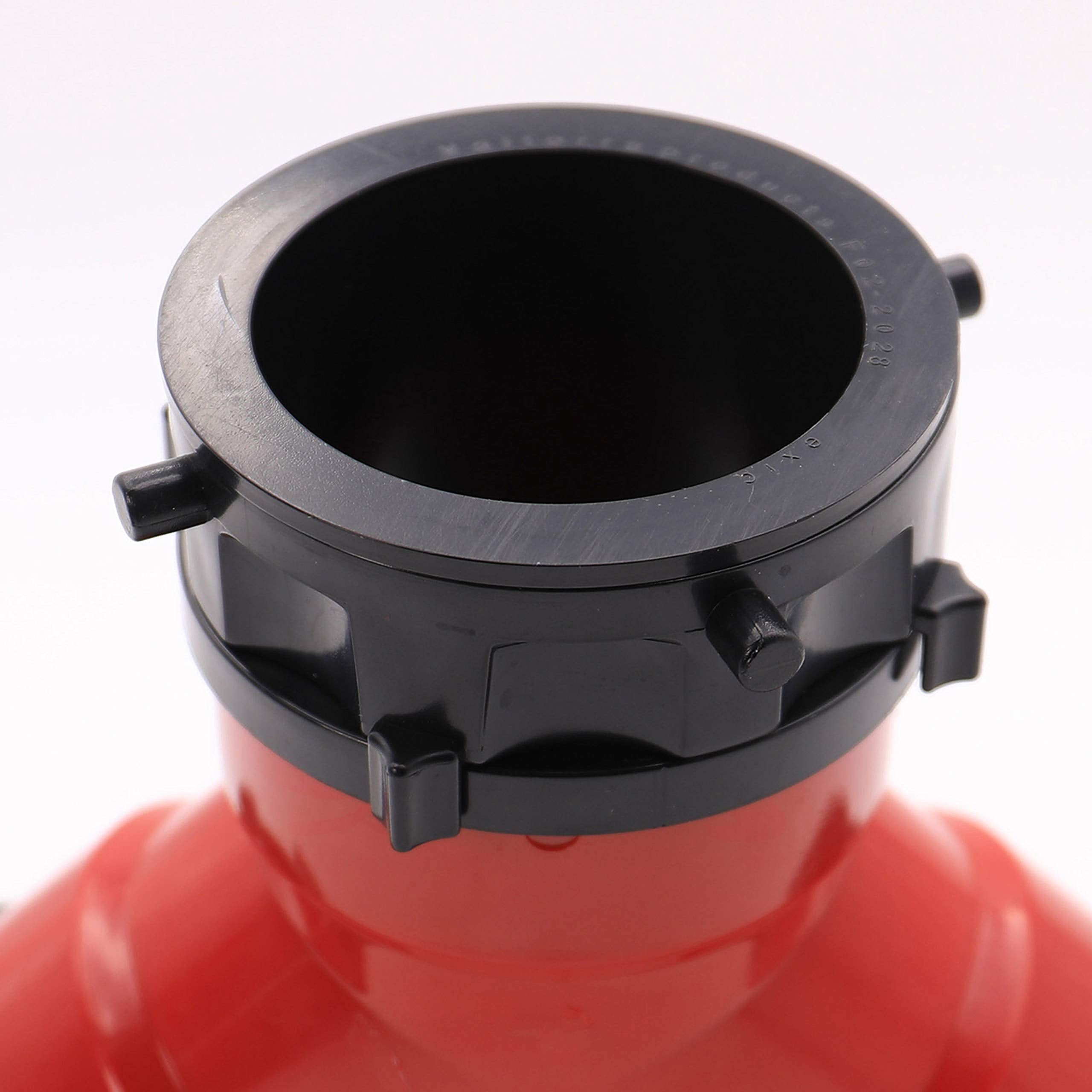 3" Valterra F02-2030 Rotating RV Wye with Bayonet Fittings, Red