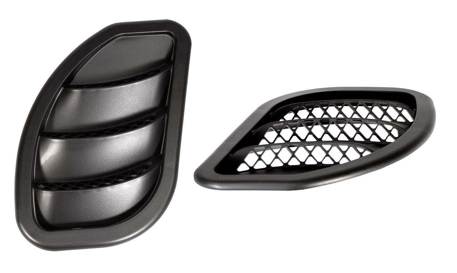 Daystar Black KJ71048BK Hood Vent Kit for Jeep JK - Pair