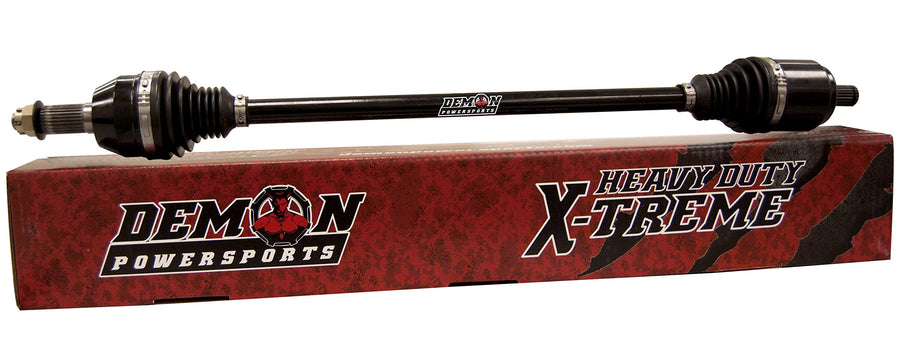 Demon Powersports Xtreme Heavy Duty Rear Left/Right Axle for CanAm Outlander/Renegade, 4340 Chromoly Steel Re-Engineered (See Fitments in Description)