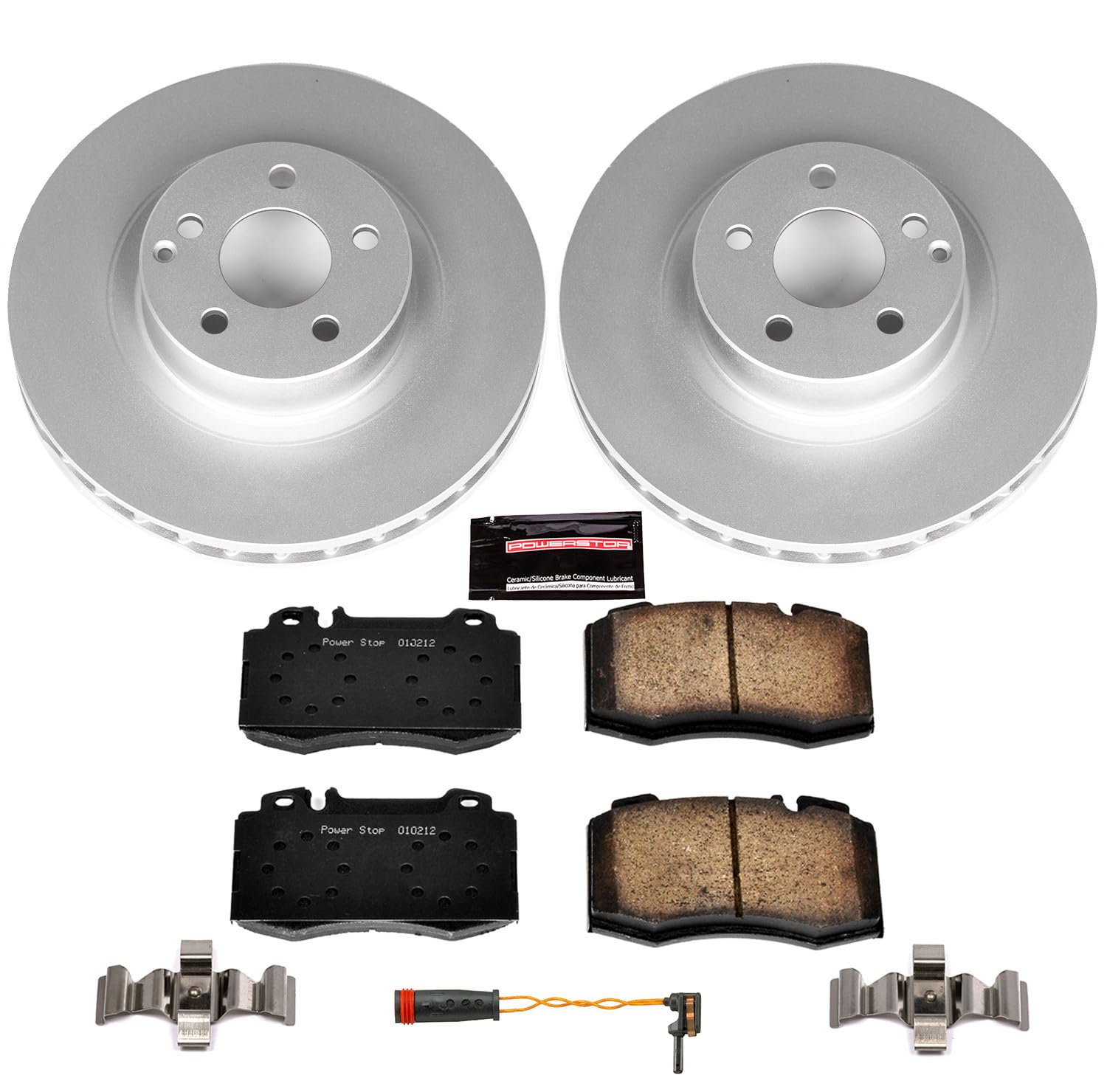 Power Stop Z23 Evolution Geomet Coated Brake Kit For E550 Mercedes-Benz 2007-2009 [Model Specific]
