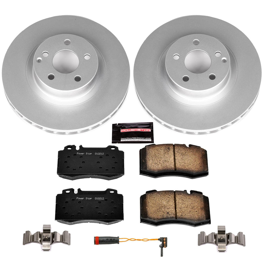 Power Stop Z23 Evolution Geomet Coated Brake Kit For E550 Mercedes-Benz 2007-2009 [Model Specific]