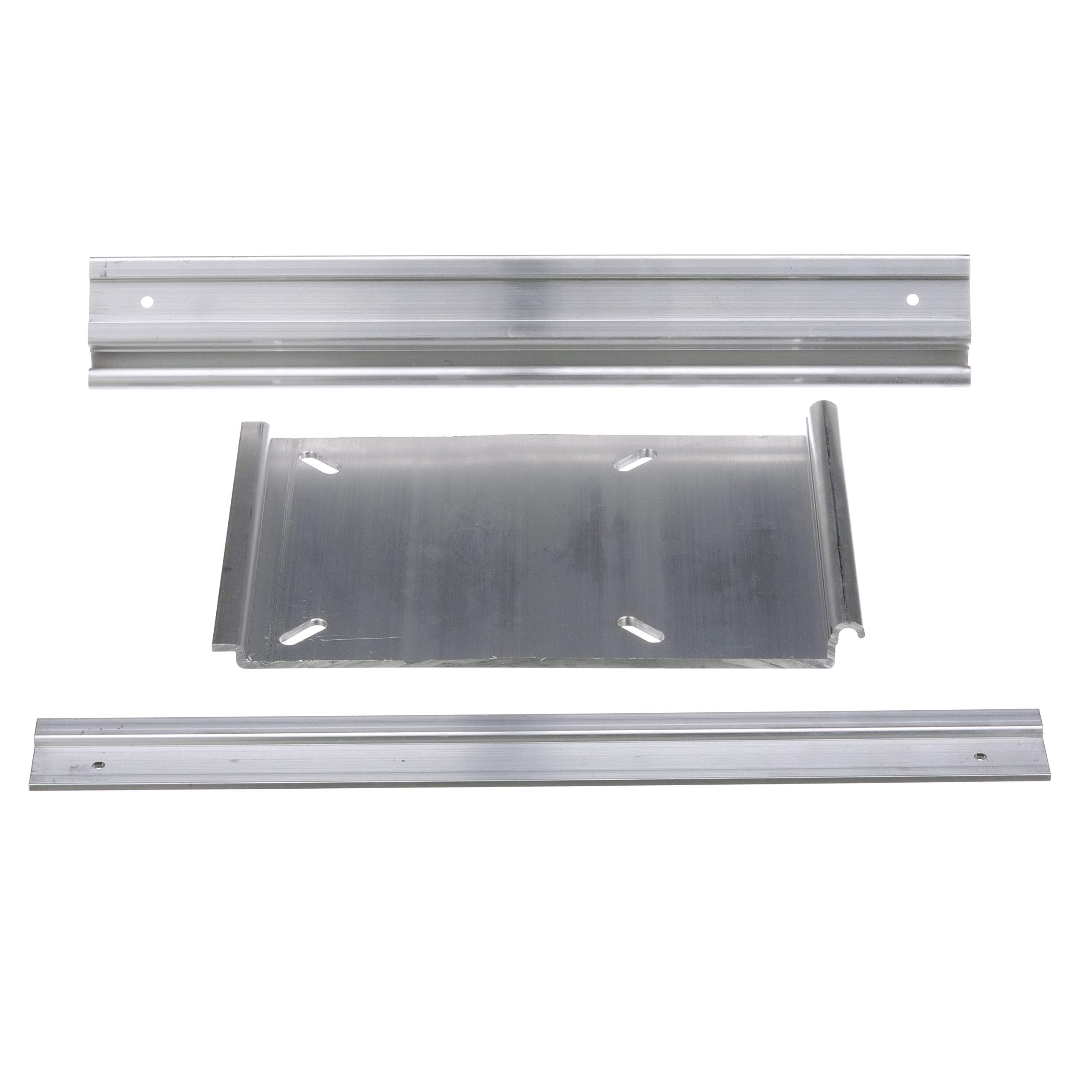 Attwood Tilt-N-Slide SP-15900 Seat Mount Set, Bench Style Seat Plate on 15-Inch Rails, Strong Durable Aluminum Construction