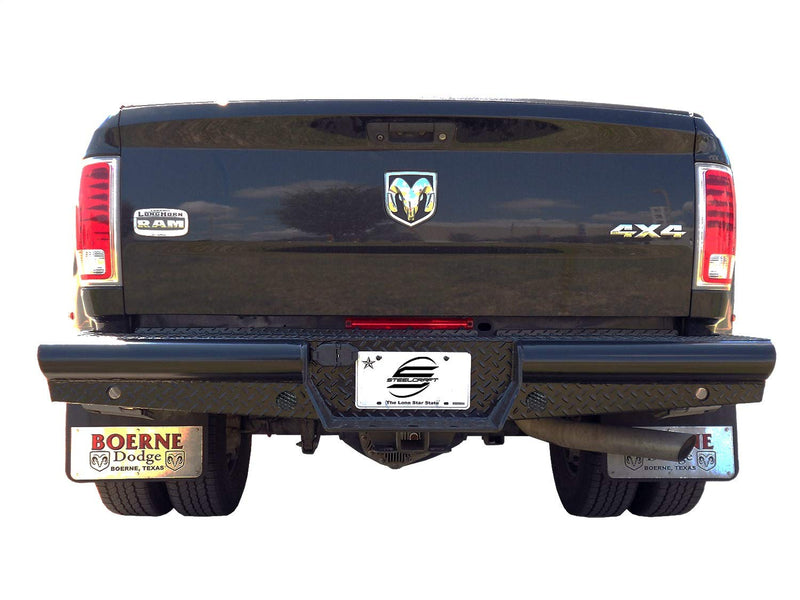 Rear Steelcraft Automotive HD22260 Replacement Bumper fits Dodge Ram 1500, Black