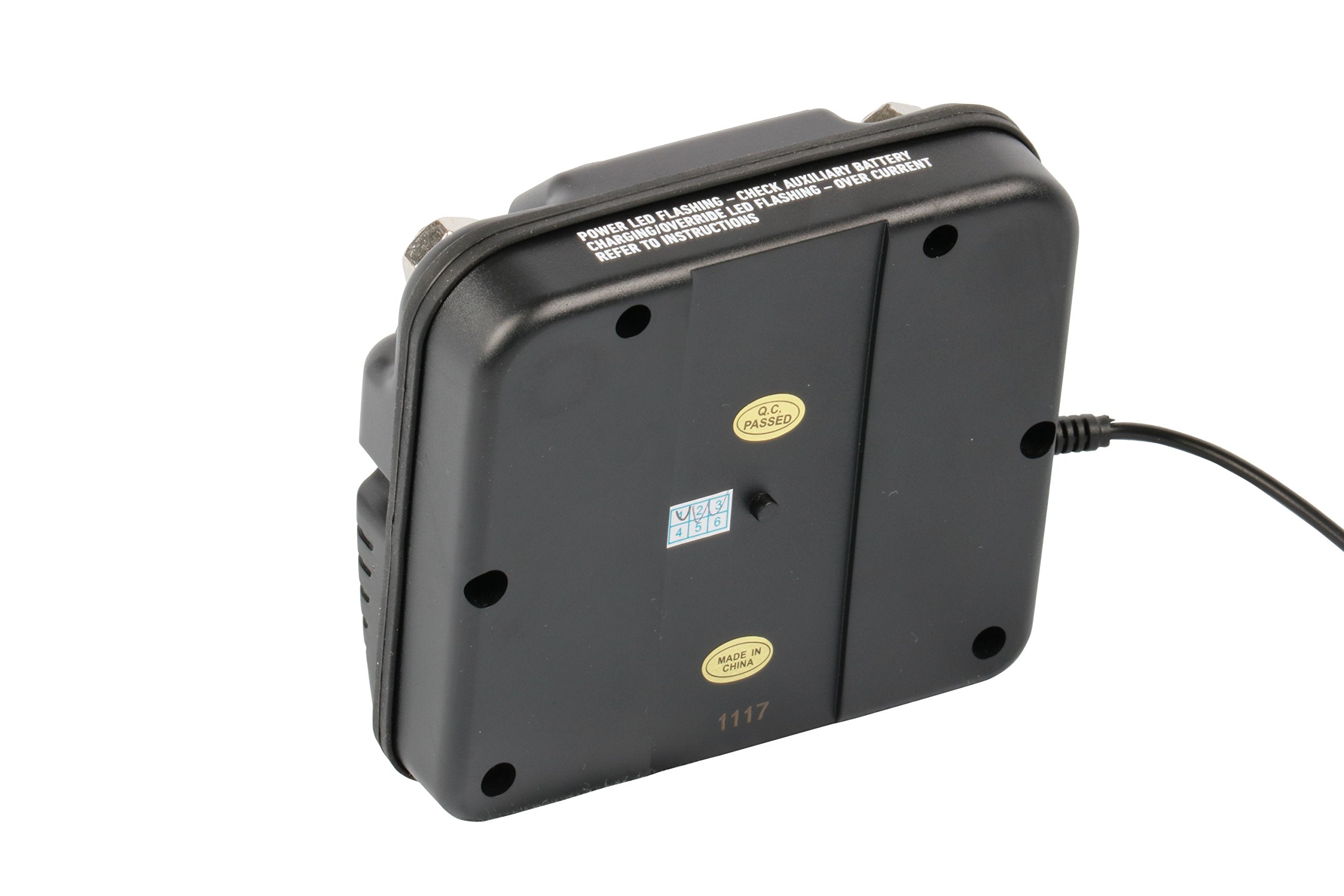 Battery Doctor WirthCo 20090 75 Amp/100 Amp Battery Isolator , Black