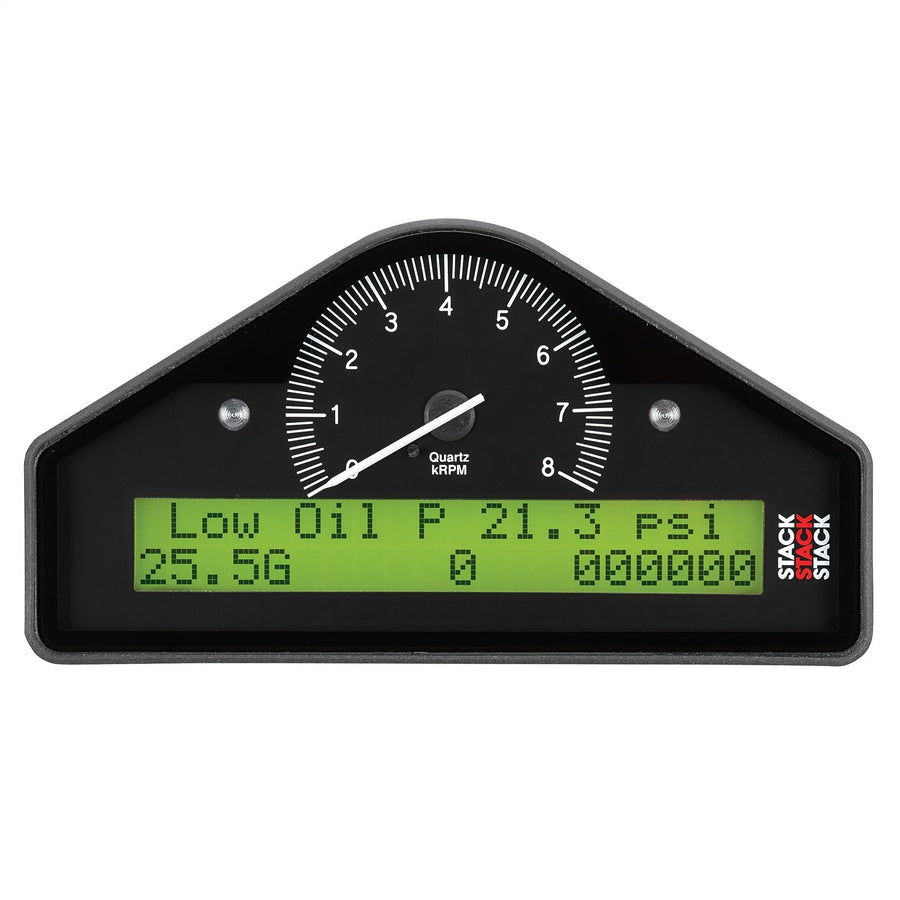 Street Dash, Auto Meter: Blk, 0-8K RPM (Psi, Deg. C, Mph)