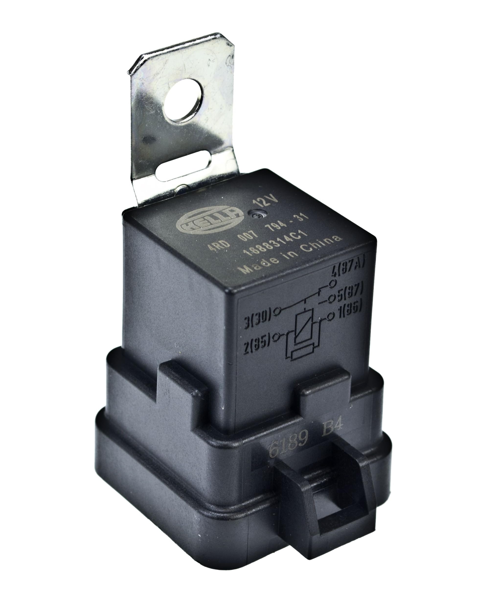 12V HELLA 007794311 20/40 Amp SPDT RES Relay with Weatherproof Bracket, Multi