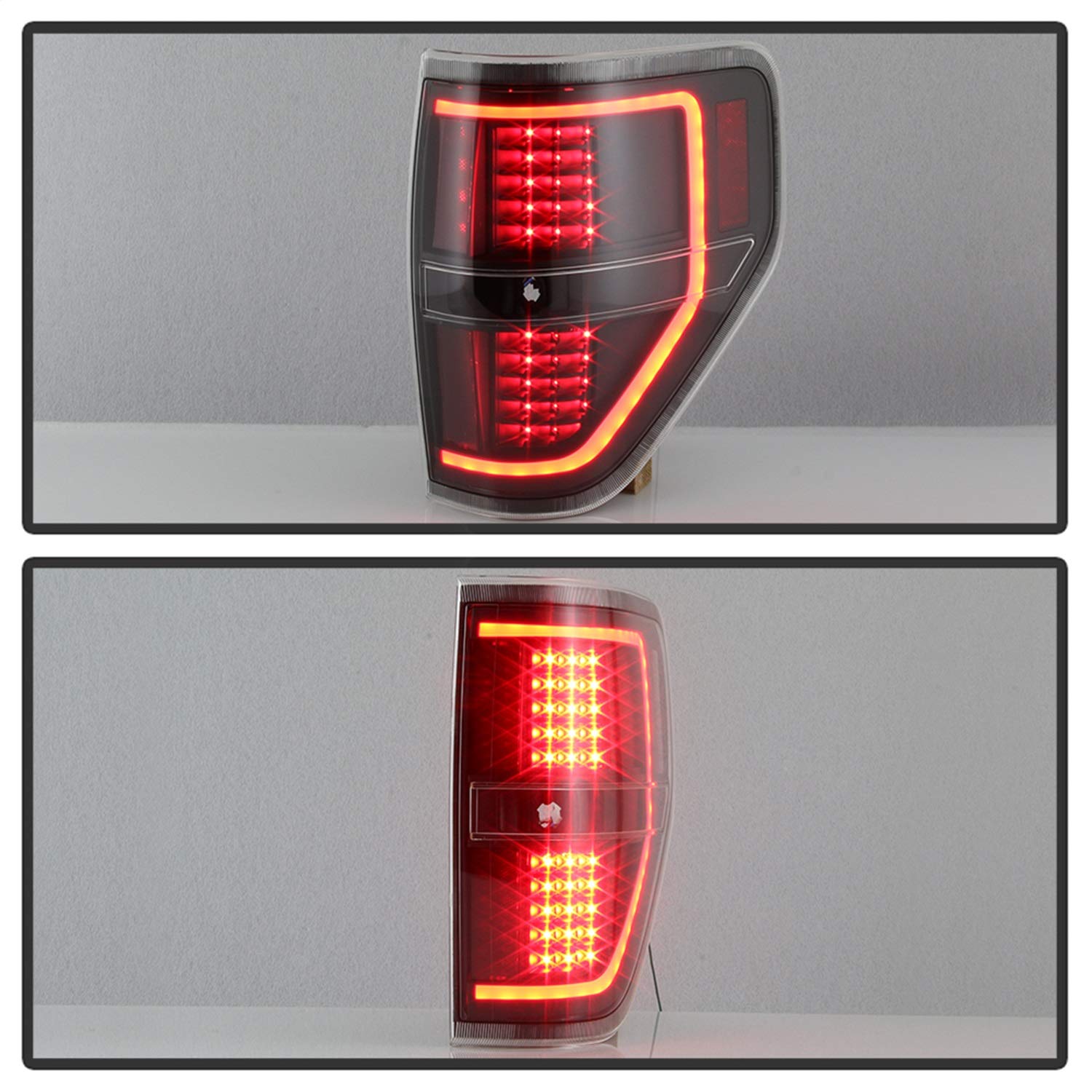 Tail Lights Xtune (ALT-JH-FF15009-LBLED-BK) (Akkon)