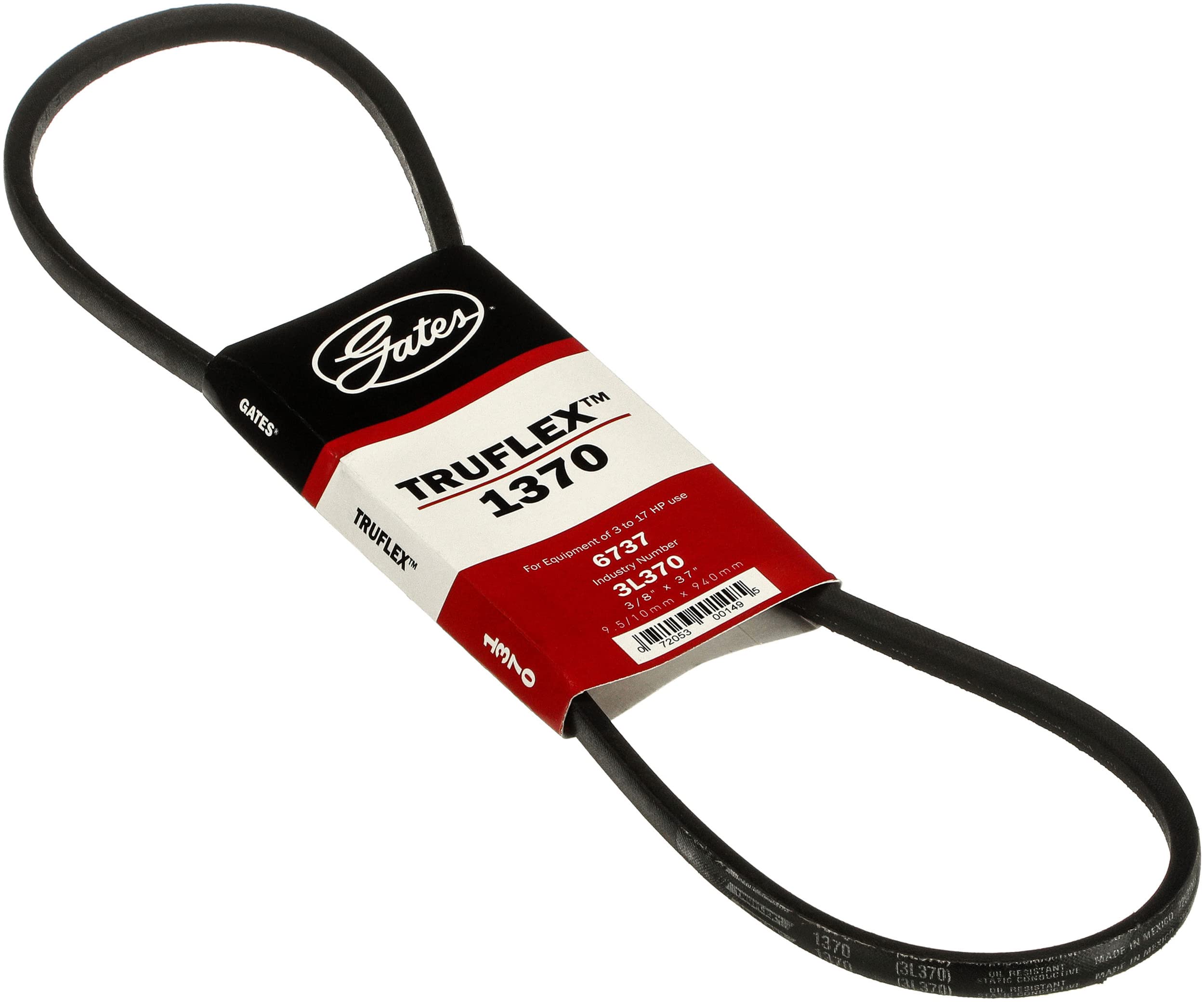 Gates Truflex 1370 Fhp Low Horse Power V Belt