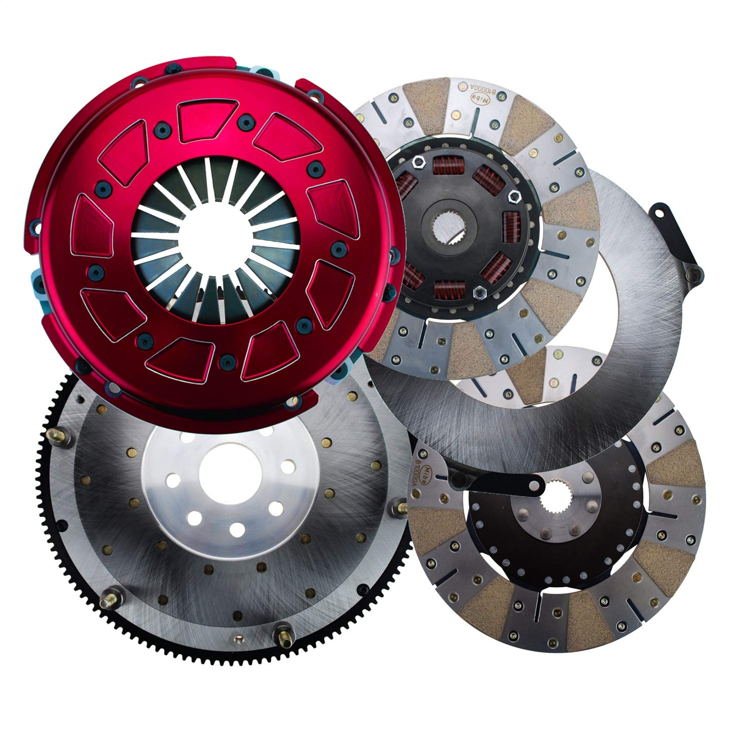 Ram Pro Street 60-2355N Size 10.5 143 Tooth Count 26 Spline By 1 1/8 in. 0 Balance Mopar 8 Bolt Incl. Flywheel/Disc/Pressure Plate