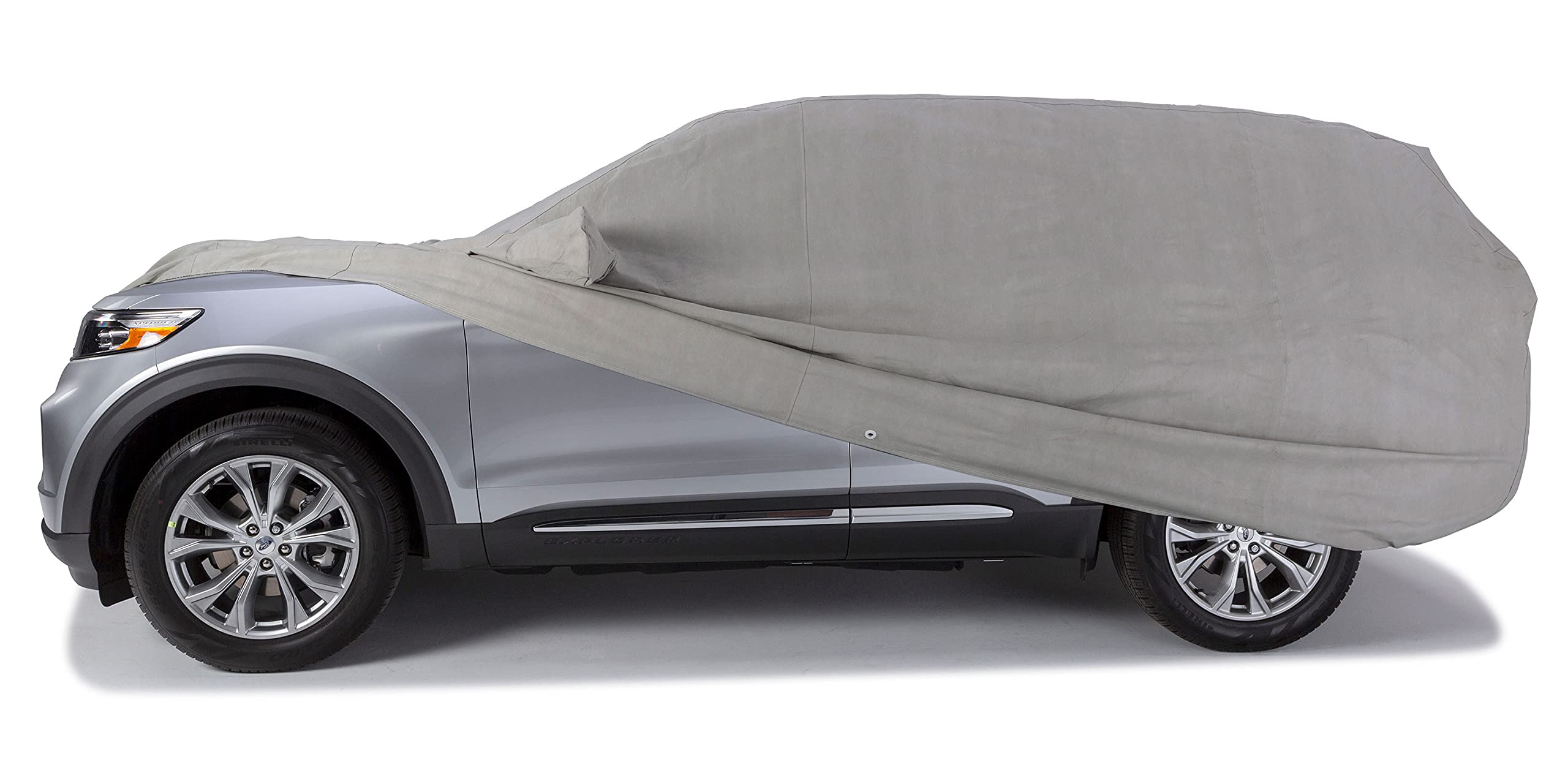 Covercraft 3-Layer Custom Moderate Climate Car Cover | C17124MC | Compatible with: 2010-2014 Ford Mustang (all Models) | Gray