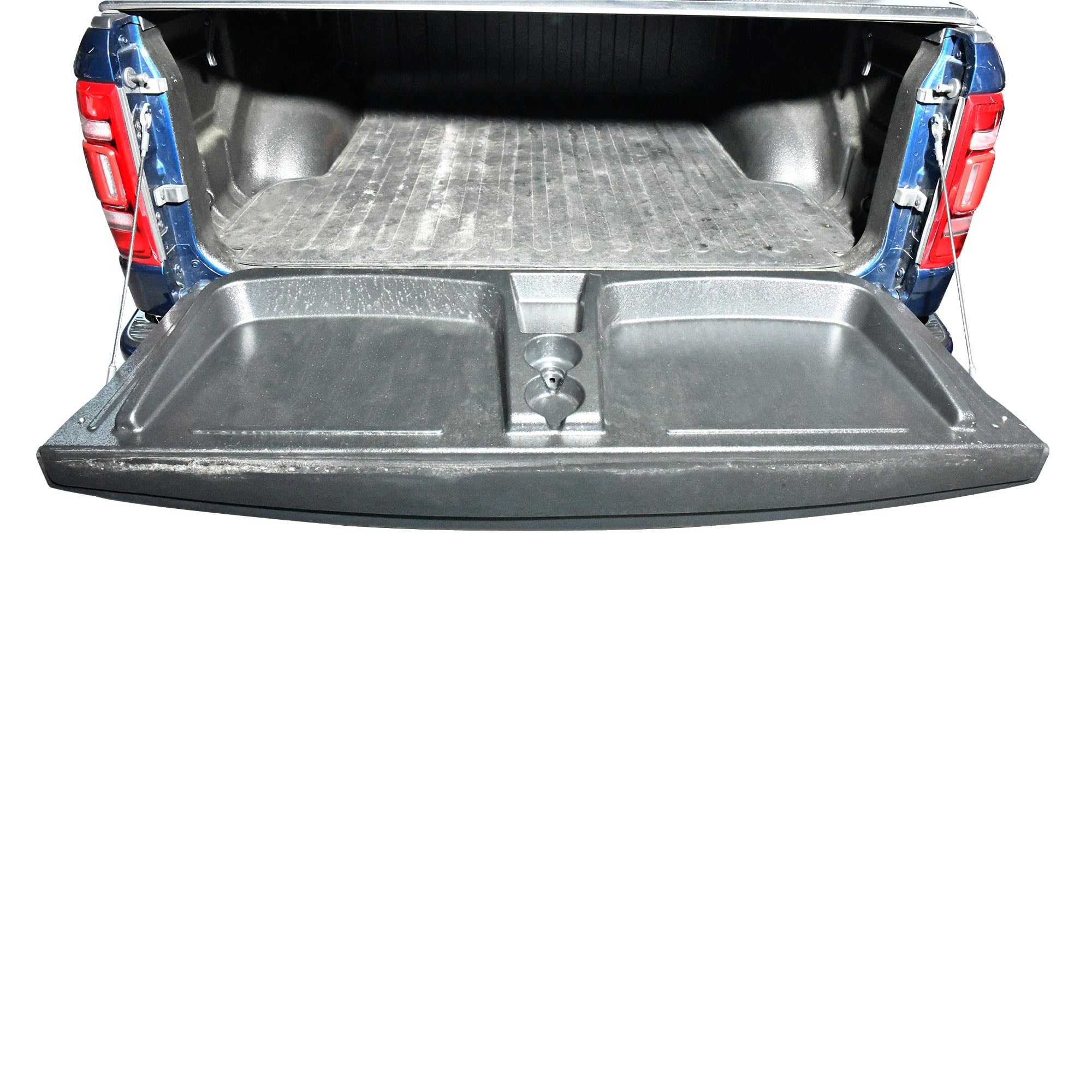 TOTALINER Black Horse ABS Tail Gate Seat for Poolside, Tailgating, Camping, Sporting Events, Picnic, Outdoor Concerts and Beach Compatible with 2019-2024 Ram 1500-TGS-RA19