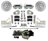 Power LEED BRAKES Front Disc Brake Conversion Ford Full Size 4 Piston Maxgrip Xds