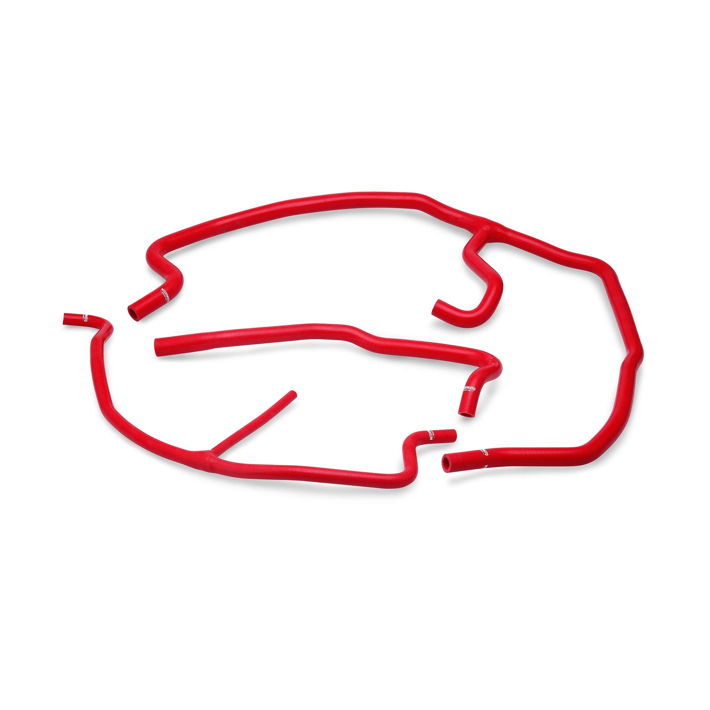 Mishimoto Ancillary Hose Kit MMHOSE-VET-05ANCRD Fits Chevrolet C6 Corvette Z06 2005-2008 Red