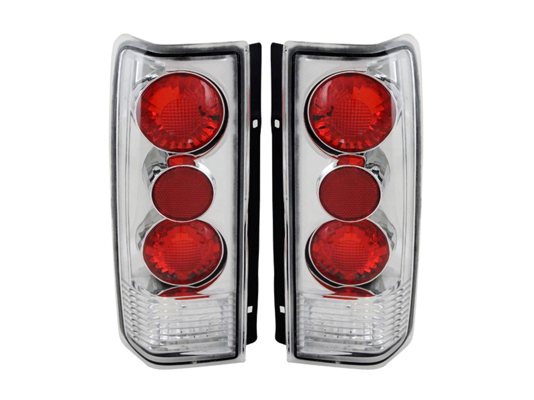 G2 Anzo USA 211001 Chrome Tail Light Assembly - (Sold in Pairs)