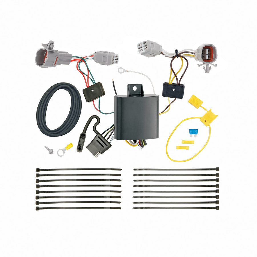 Tekonsha T-One® Harness T-Connector, 4-Way Flat, Compatible with Select Subaru Impreza