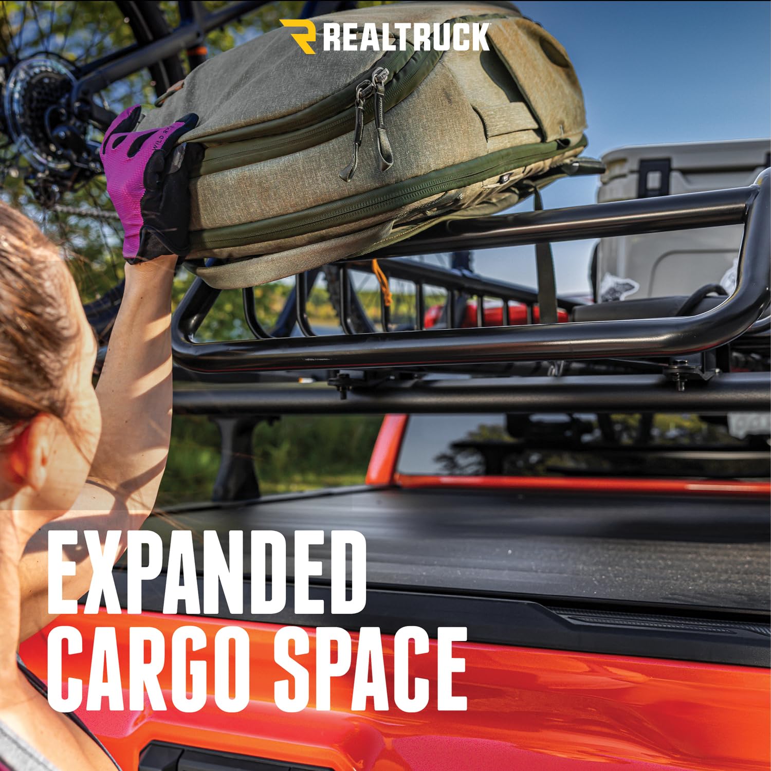 Elevate RealTruck Narrow Cargo Basket | 1707209