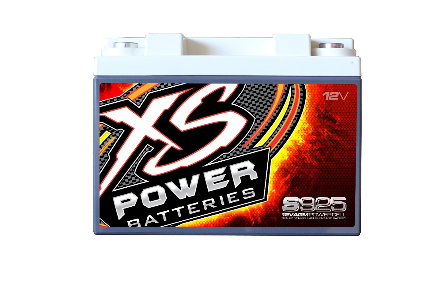 S925 XS Power 'S Series' 12V 2,000 Amp AGM Automotive Starting Battery with Terminal