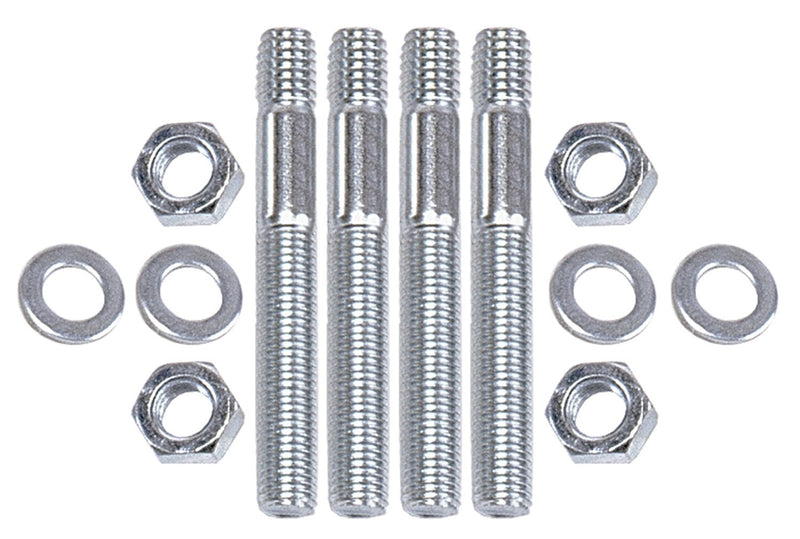 Carb Stud Kit Trans-Dapt Performance 2108 3 5/16 in. Incl. 4 Studs 4 Nuts 4 Washers 5/16 in.-18 Course/5/16 in.-24 Fine Threads