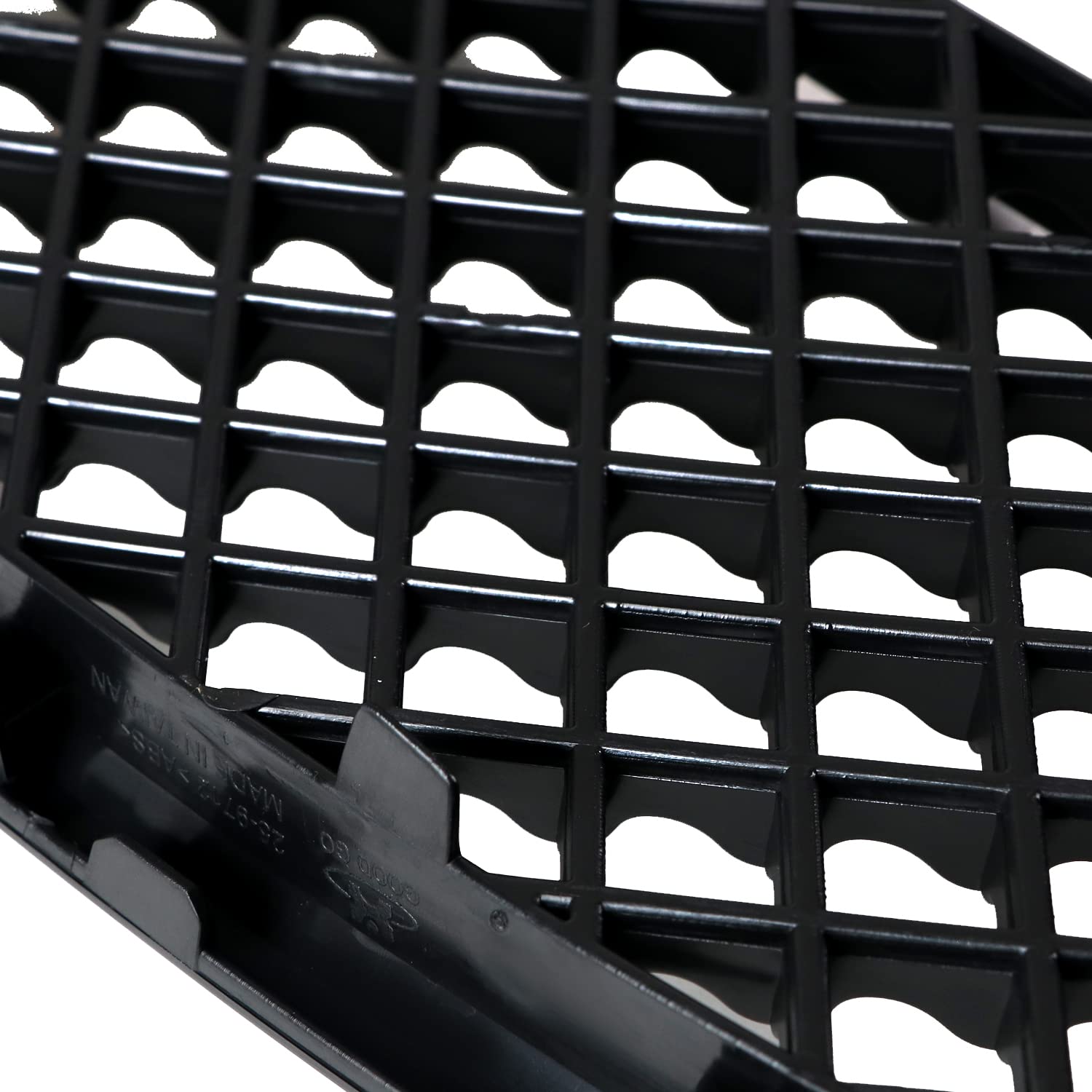 Black Mesh Front Hood Grill Grille Spec-D Tuning Compatible with 2010-2015 Chevy Equinox Upper+Lower