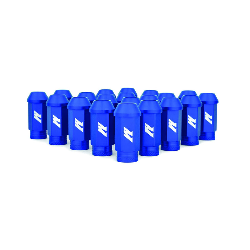 Mishimoto Aluminum Locking Lug Nuts - MMLG-15-LOCKBL, Blue, M12 x 1.5